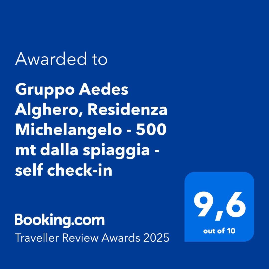 Gruppo Aedes Alghero, Residenza Michelangelo - 500 Mt Dalla Spiaggia Buitenkant foto